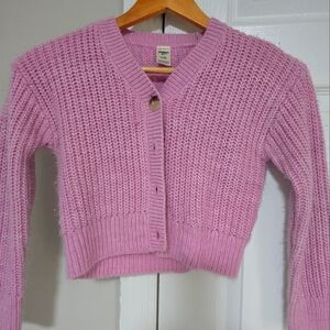 Cozy Pink Knit Sweater OSHkosh